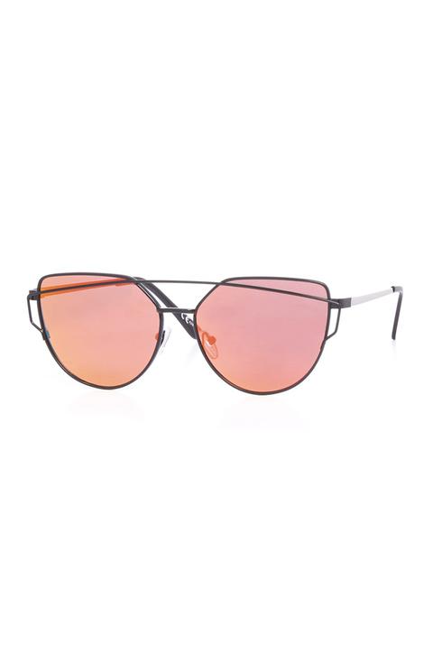 Gafas De Sol Extragrandes Rojas