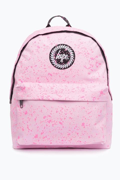 hype baby pink backpack