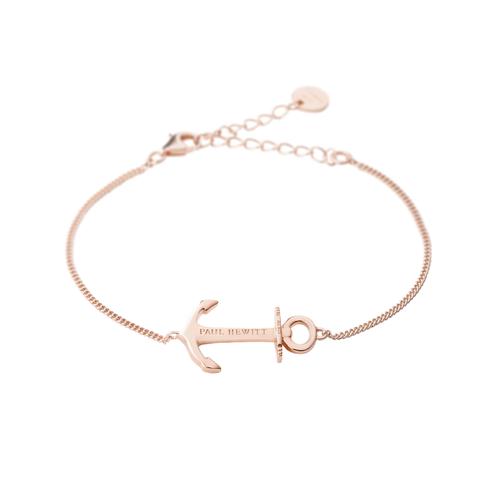 Pulsera De Cadenas Anchor Spirit Plated Rosa