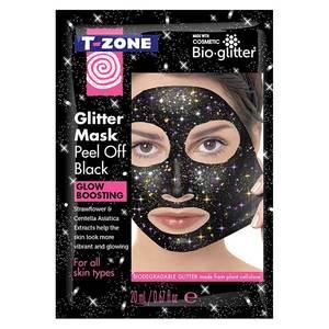 T-zone Glitter Peel Off Mask Black