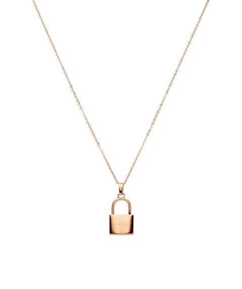 faye padlock necklace