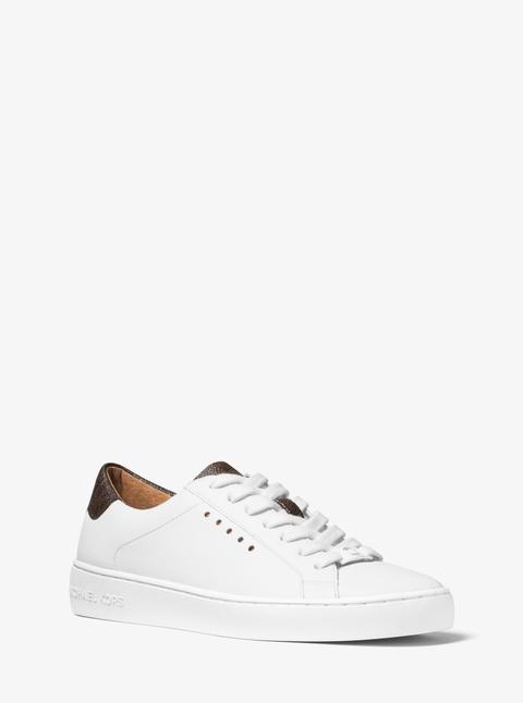 Sneaker Irving In Pelle Con Logo