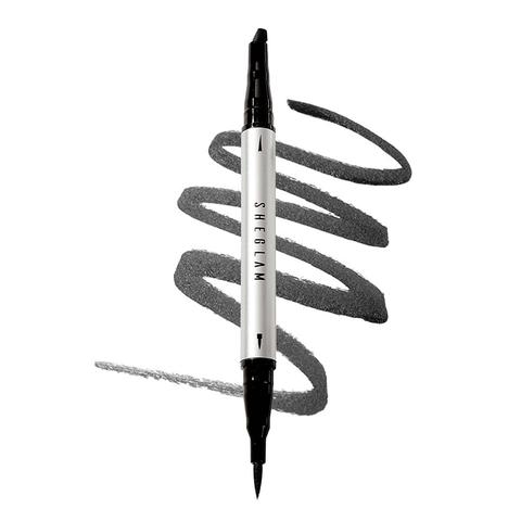 Wing It Eyeliner Waterproof À Deux Extrémités - Black