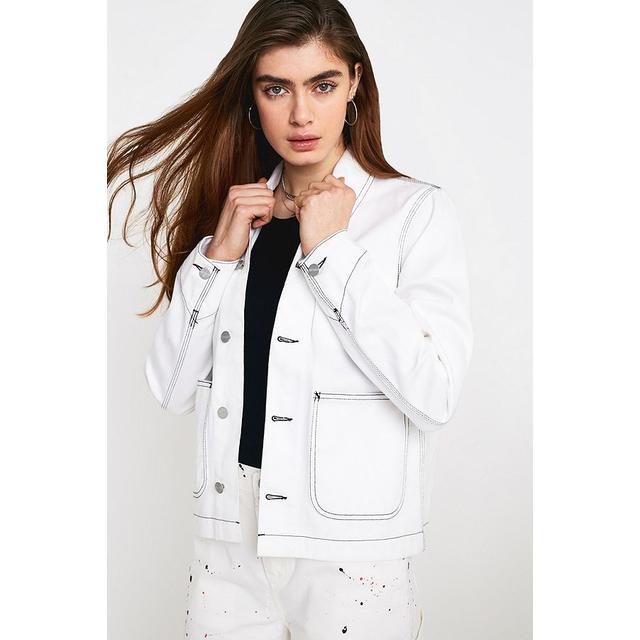 white utility jacket