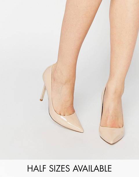 Asos - Peru - Scarpe A Punta Con Tacco Alto - Beige