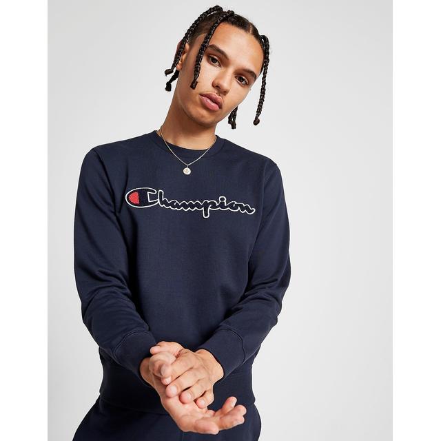 Champion Sudadera Boucle Script, Azul de Jd Sports en 21 Buttons