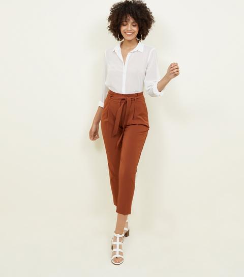 Paper Bag Trousers New Look Hot Sale 