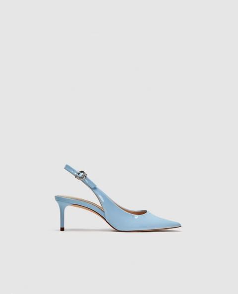 Decolleté Slingback Con Elastico