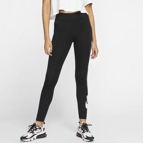 Nike Sportswear Leggings De Talle Alto - Mujer - Negro