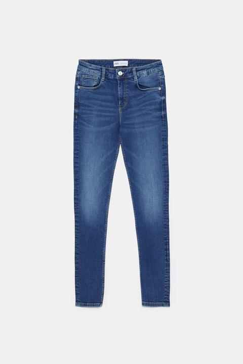 Jeans Mid Rise Sculpt from Zara on 21 Buttons