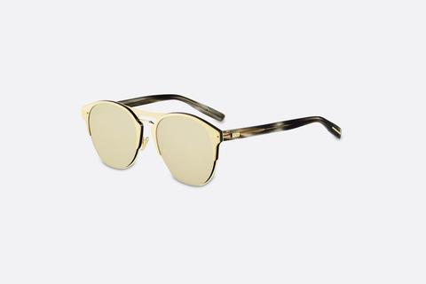 Gafas "diorchrono", Dorado