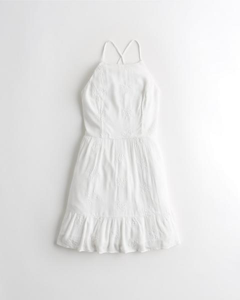 hollister eyelet dress