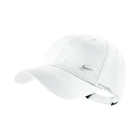 Cappello Regolabile Nike Metal Swoosh - Ragazzi - Bianco