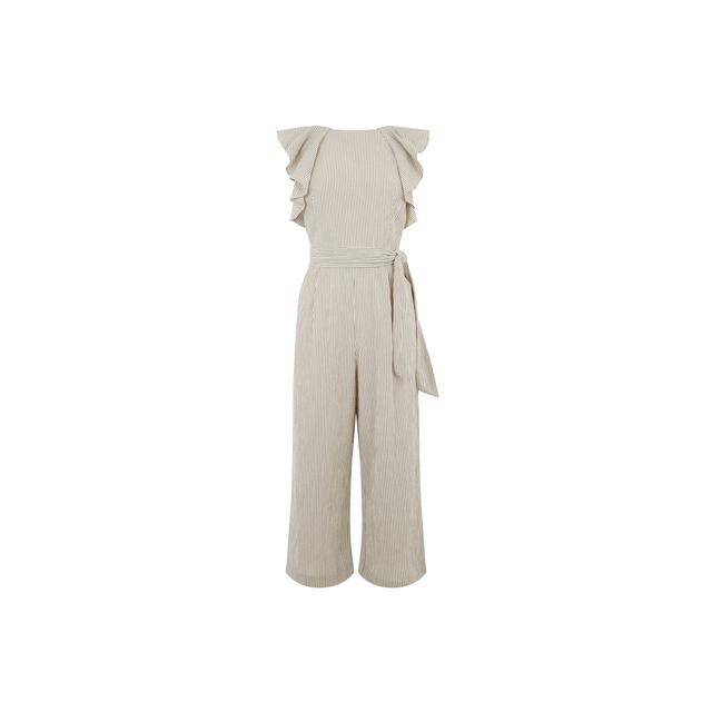 oasis button through jumpsuit