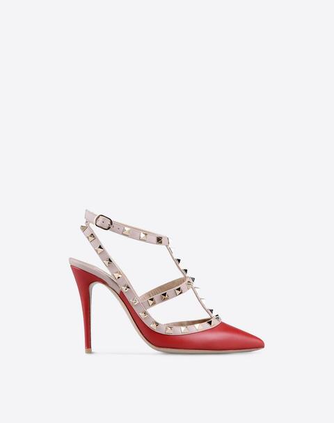 Décolleté Rockstud Con Cinturini 100mm