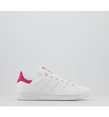 adidas stan smith white/bold pink