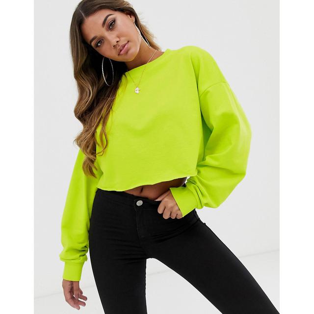 asos cropped sweatshirt