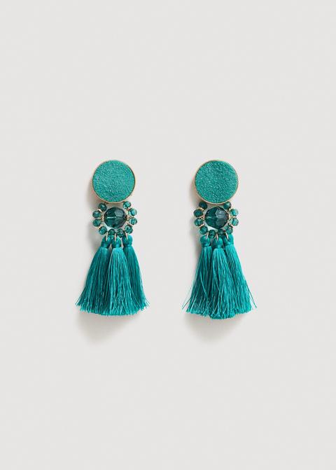 Pendientes Colgantes Borlas