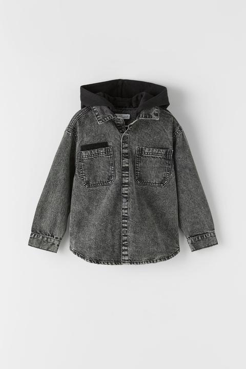 Camisa Denim Acid Wash