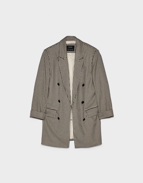 Blazer À Manches Retroussées