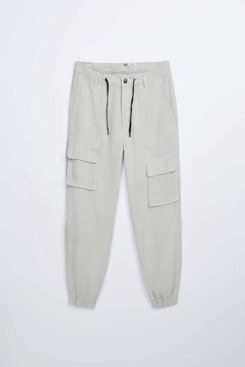 Pantalon Jogger Cargo Lyocell