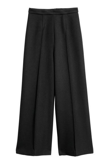 H & M - Pantaloni Ampi - Nero