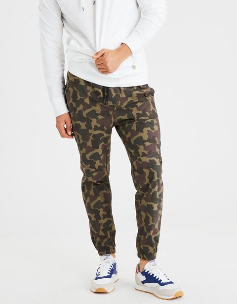 american eagle hybrid joggers