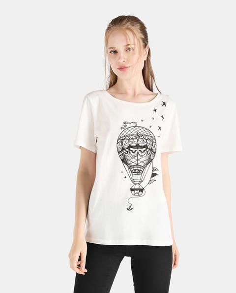 Vero Moda - Camiseta De Mujer De Manga Corta Con Print Delantero de El  Corte Ingles en 21 Buttons