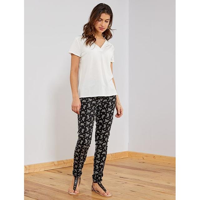 Pantalon Fluide Imprime From Kiabi On 21 Buttons