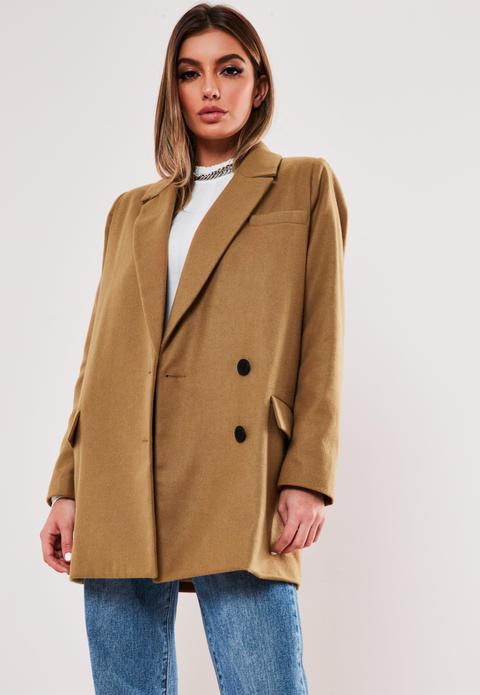 camel boyfriend jacket