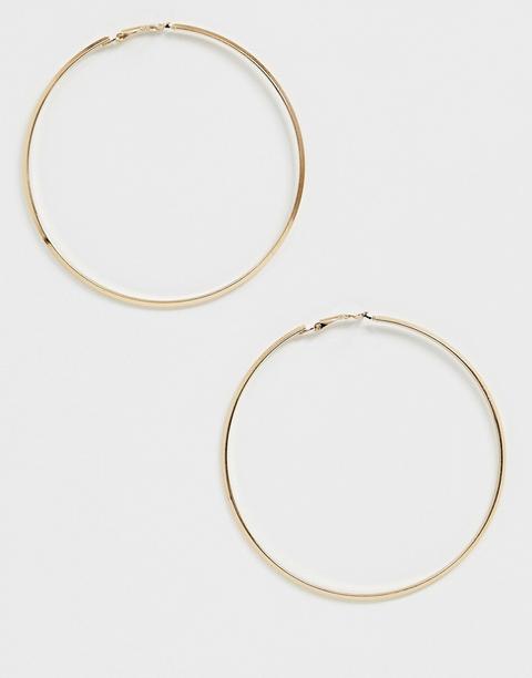 Orecchini A Cerchio Spessi In Oro(999+) - Alibaba - Foto 3