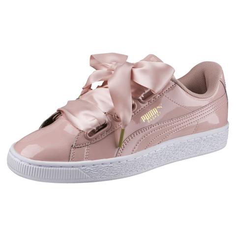 Zapatillas De Mujer Basket Heart Patent