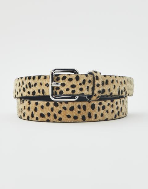 Cinturón Estampado Leopardo