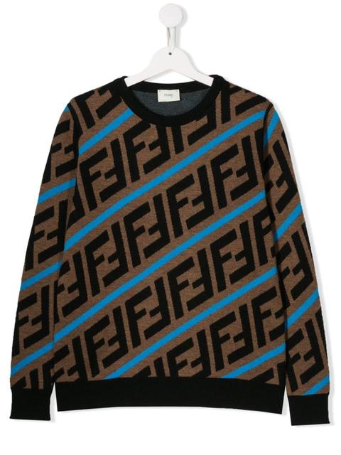 fendi ff logo sweater