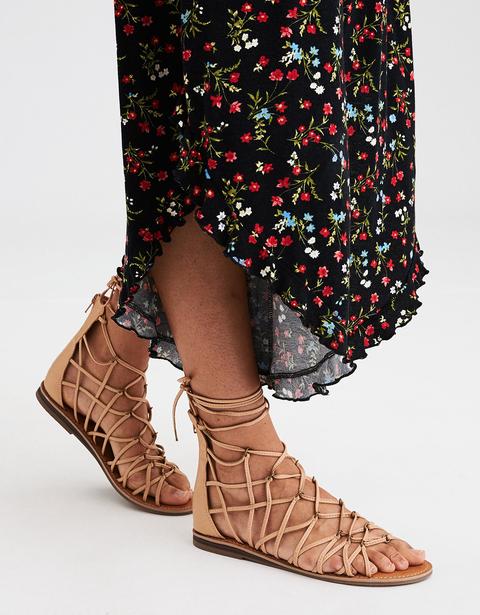 Aeo Caged Gladiator Sandal