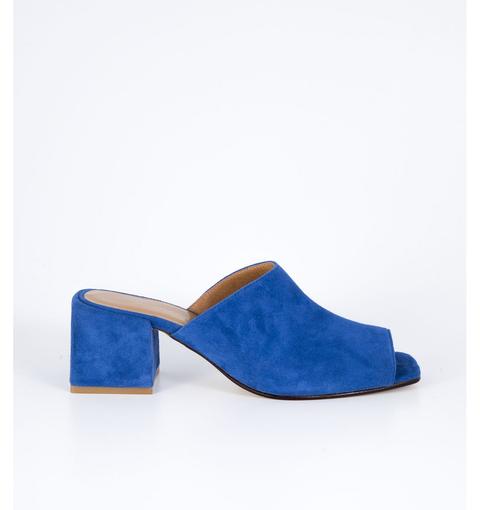 Mule Bowie Blue Cuemend Shoes