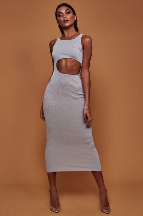 Polly Cut Out Midi Dress