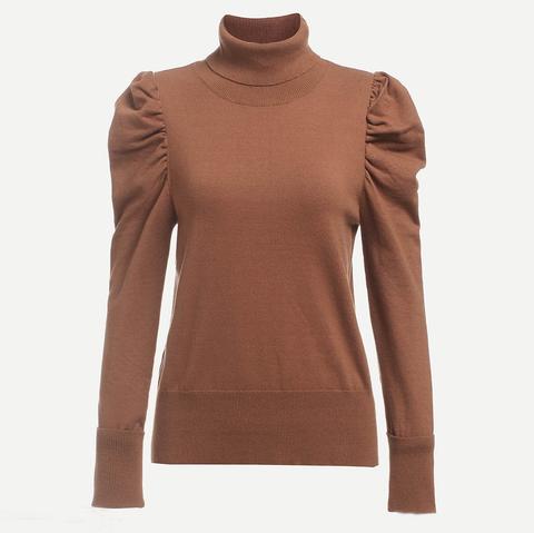 Maglione A Manica Lunga Con Collo Dolcevita
