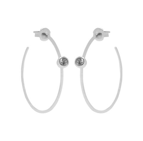 Pendientes Stela Plata