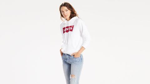 Levi\u0027s® Logo Sport Hoodie