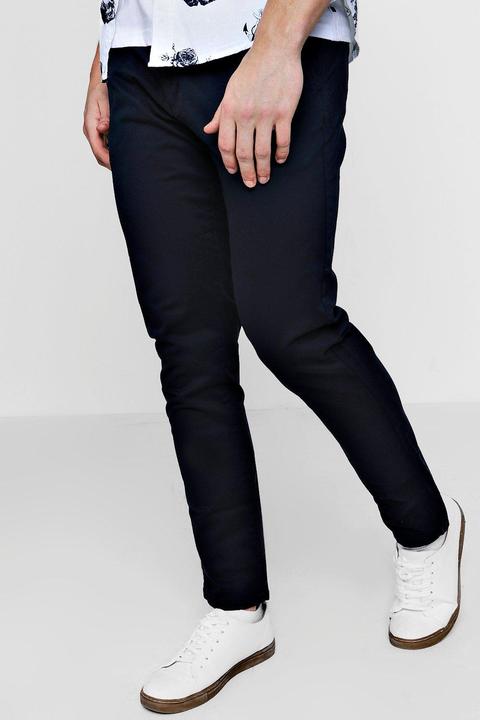 Slim Fit Chino Trousers With Stretch