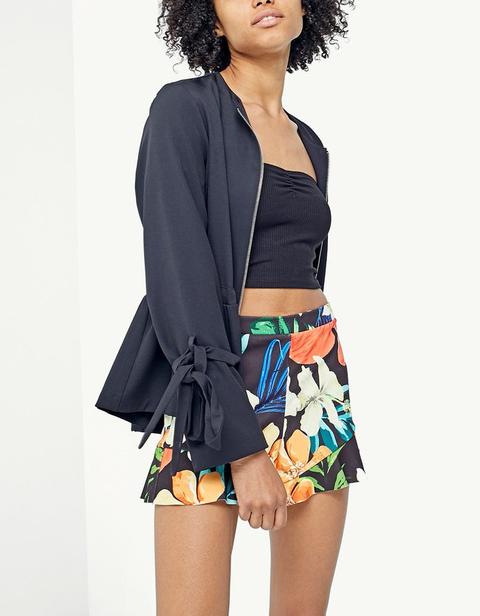 Shorts Tropicali Nero