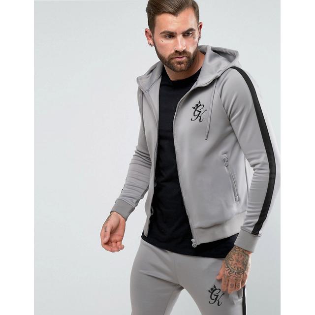 gym king grey hoodie