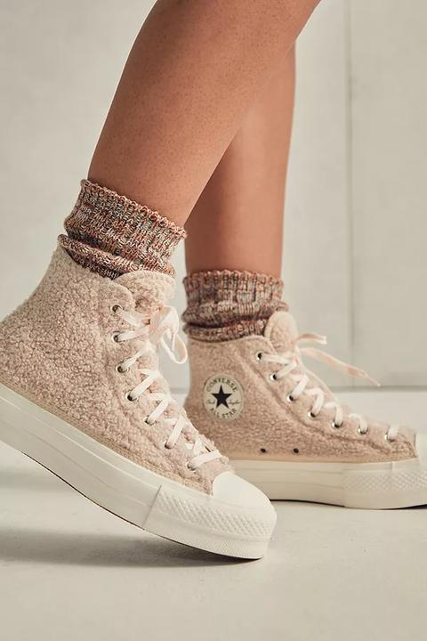 Converse - Baskets Montantes Compensées Confortables Chuck Taylor All Star Lift