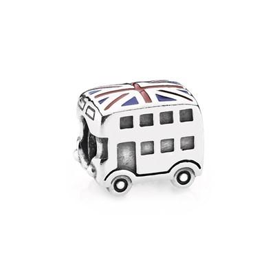 Charm Union Jack Bus