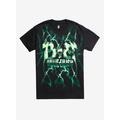 Billie Eilish Green Lightning T-shirt 