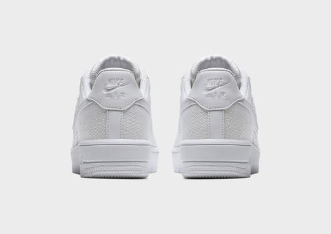nike air force flyknit white junior