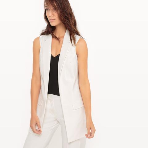 Chaqueta De Algodón Sin Mangas
