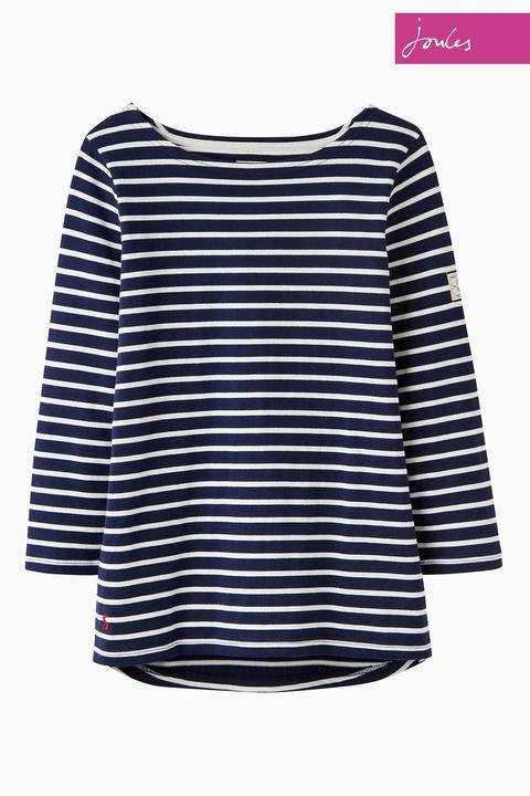 Joules Navy Stripe Harbour Top