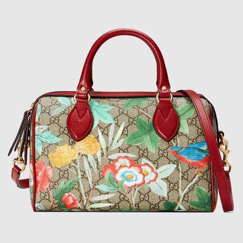 Bolso De Mano Gg Supreme Gucci Tian